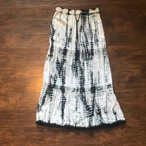 Forever 21 Tie Dye Maxi Skirt